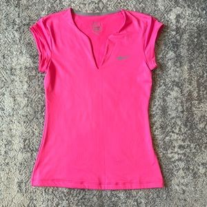Hot Pink Nike Dri-Fit Top